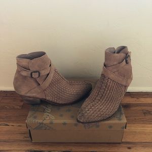 Free People Booties | Suede | Size 8